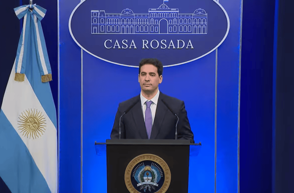 Adrían Ravier, el nuevo vocero presidencial aseguró: “Tuvimos 11 años de estancamiento. Con Milei, Argentina empezó un ciclo de&nbsp;expansión”